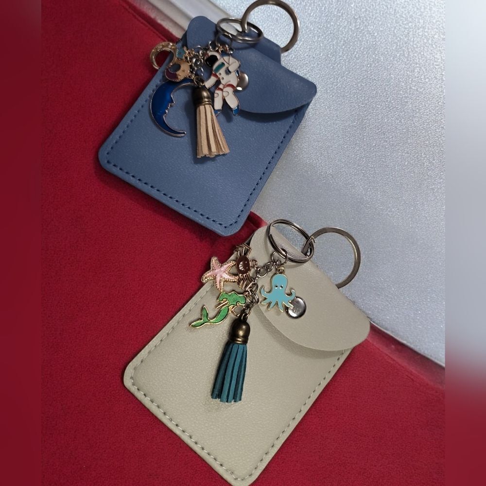 FASHION KEY AND CARD HOLDER ASST. STYLES - Picture 2 of 5